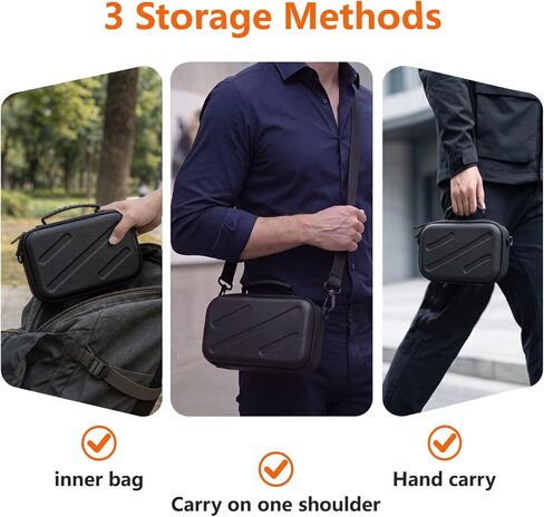Luna Ultra Carrying Case, Shoulder Bag for Insta360 Luna Ultra Creator Bundle, Compatible with POV Head Tracker, Includes Removable Shoulder Strap in Kuwait