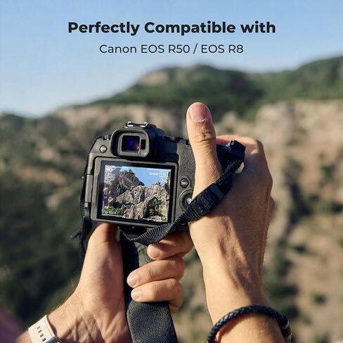 K&F CONCEPT Screen Protector Compatible with Canon EOS R6 II/R6/R7 Camera | Ultra Clear Tempered Glass Screen Protector Anti Scratch Bubble Free Ultra Resistant PF18 in Kuwait