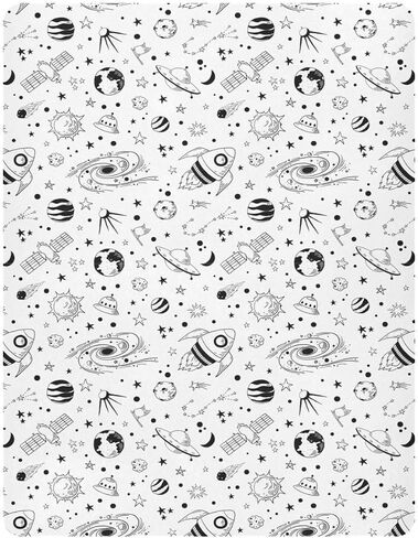 Ocean Animal Crib Sheets for Boys Girl Whale Shark Dolphin Starfish Jellyfish Mattress Cover Aquatic Adventures Unisex Toddler Baby Bed Sheets Fitted Standard Crib Sheets 28x52 Inch in Kuwait