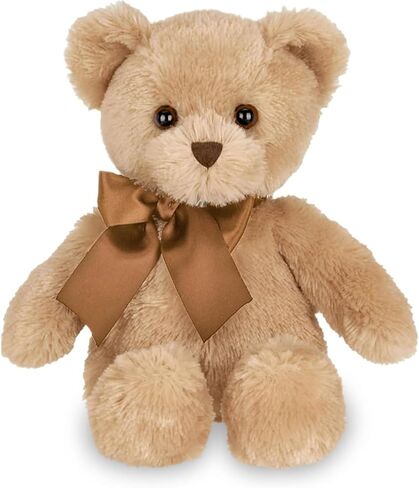Bearington Sicky Vicky Teddy Bear Get Well Gift for Kids, 10" After Surgery Gift for Kids with Weighted Feet, Fully Jointed Arms and Legs - Adorable Get Well Bear Plush Gifts for Babies and Toddlers in Saudi Arabia