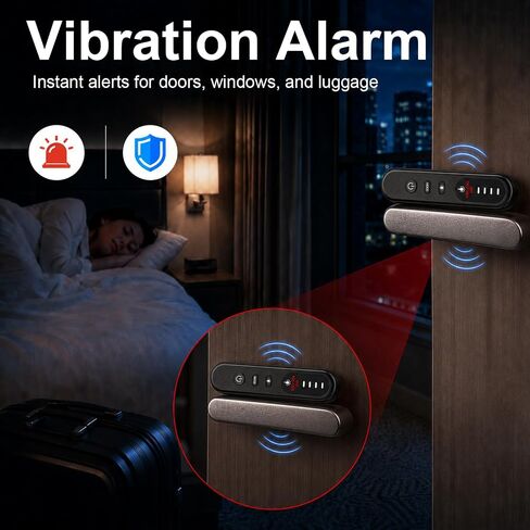 Hidden Camera Detector 6-in-1, Anti Spy Camera Finder with GPS Tracker Detection, RF Signal Scanner, Rechargeable Bug Detector for Hotel, Travel, Home, Office, Car Privacy Protection in Kuwait