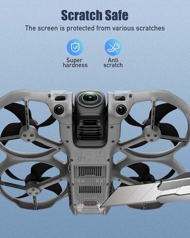 4 Pack Radar Protector for DJI AVATA 360, Featuring Nano-Protective Film, Scratch-Resistant, Bubble-Free,High-Definition Clarity in Kuwait