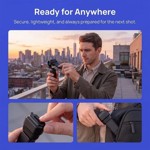 PC Gimbal Screen Translucent Hard Case for DJI Osmo Pocket 4 Lens Cap in Kuwait