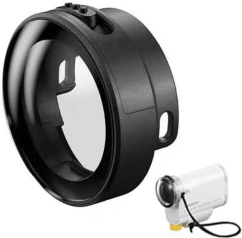 Genuine Hard mirror protector AKA-HLP1 camera lens waterproof AKA-HLP1C1SYH For AS100 AS200 AS50 AZ1 Action Cam Hard Lens Protector (Black) in Kuwait