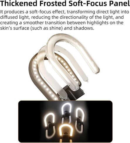 LED Ring Fill Light for DJI Osmo Pocket 4/3 Accessories, Rechargeable Mini LED Fill Light with Mount, 4 Color Mode/Brightness Adjustable for DJI Pocket 3/4 Selfie Vlogging Recording, 2700K-6500K in Kuwait