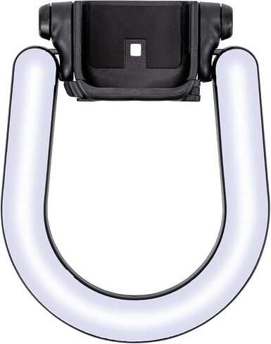 LED Ring Fill Light for DJI Osmo Pocket 4/3 Accessories, Rechargeable Mini LED Fill Light with Mount, 4 Color Mode/Brightness Adjustable for DJI Pocket 3/4 Selfie Vlogging Recording, 2700K-6500K in Kuwait