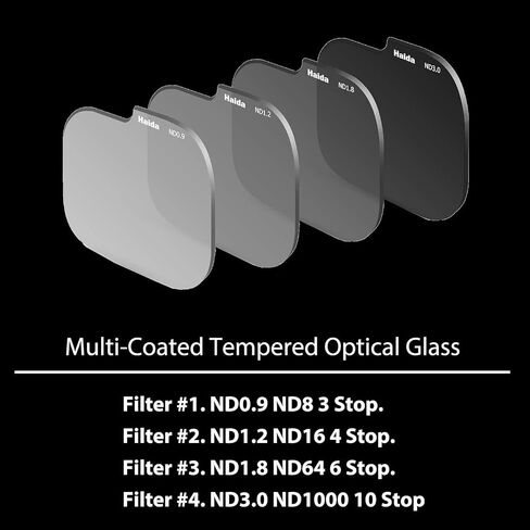 Haida Rear Lens ND Filter Multicoated Optical Glass Water and Oil Resistant Nano Coating (Rear Lens 4 ND Filter Kit) in Kuwait