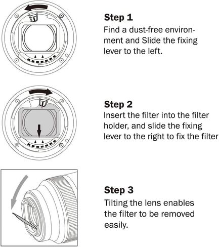 Haida Rear Lens ND Filter Multicoated Optical Glass Water and Oil Resistant Nano Coating (Rear Lens 4 ND Filter Kit) in Kuwait