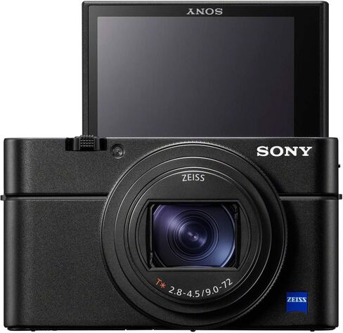 Sony Cyber-Shot RX100 VII (DSC-RX100M7) Premium Compact Digital Camera Bundle with Sandisk 128GB Memory Card, Triple Battery Pack, Travel Deco Gear Case & Photography Accessory Kit in Kuwait
