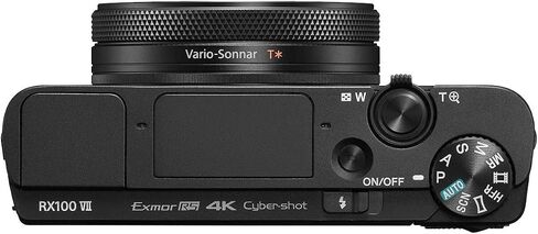 Sony Cyber-Shot RX100 VII (DSC-RX100M7) Premium Compact Digital Camera Bundle with Sandisk 128GB Memory Card, Triple Battery Pack, Travel Deco Gear Case & Photography Accessory Kit in Kuwait