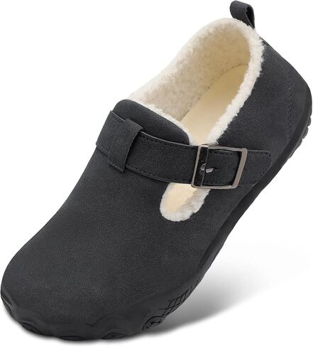 BARERUN Slippers for Women Men Barefoot Wide Mens Womens Winter House Shoes Adjustable Bedroom Indoor Outdoor Slippers Warm Slip on Arch Support Slides for Men Women in Kuwait