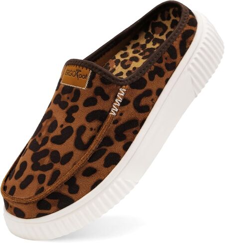 ERGOfoot Womens Slippers with Arch Support,Slip On Clogs,Anti-Skid | Orthopedic House Shoes, Plantar Fasciitis Relief, Lightweight, Backless, Indoor Outdoor Wear in Saudi Arabia