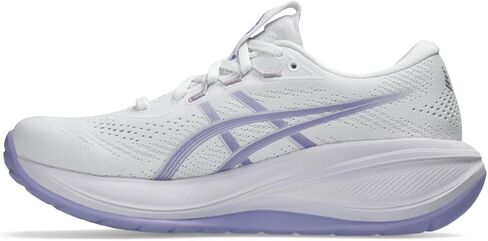 ASICS Women's Gel-Cumulus 28 Running Shoes, 6, White/Bluebell in Kuwait