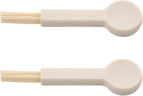 INOOMP 2pcs Multifunctional Cleaning Brush for Window Tracks and Home Electronics with Ergonomic Design and Plastic Material for Cleaning Tight Spaces and Household Use in Kuwait