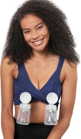 Larken Hands Free Pumping Bra for Breastfeeding | Breast Pump - Maternity Bras for Pregnancy, Pumping & Nursing Bra in One in Saudi Arabia
