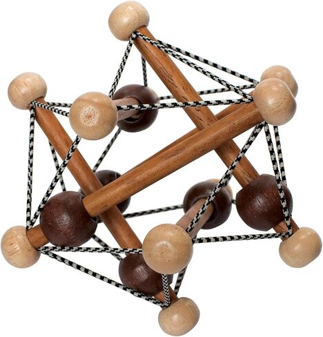 Manhattan Toy Artful Skwish Wooden Baby Rattle in Kuwait