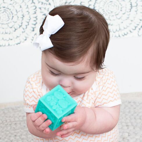 Infantino Squeeze and Stack Block Set, Soft Blocks, 6+ Months in Kuwait