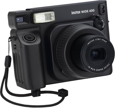 FUJIFILM INSTAX Wide 400 Instant Camera Bundle | For Parties, Events & Instant Photos | Includes Camera Case, Cleaning Cloth in Kuwait