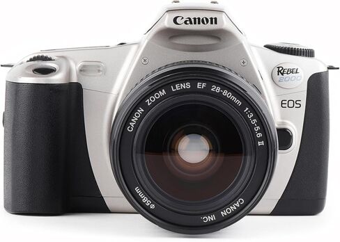 Canon Rebel 2000 SLR Film Camera with Canon 28-80mm EF Auto Focus Lens (Renewed) in Kuwait