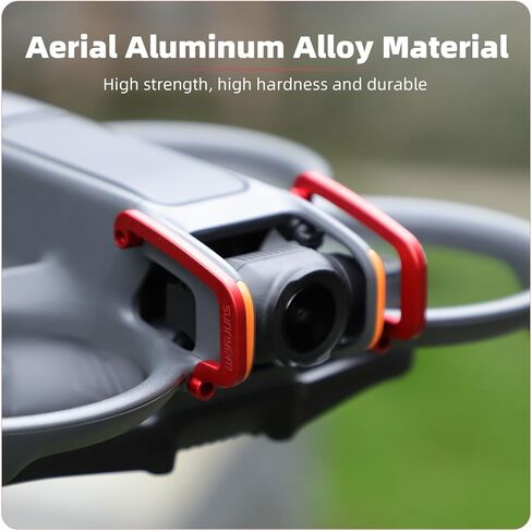 Gimbal Bumper Guard for DJI Avata 2, Lens Safety Bumper PTZ Protect Bar, Aluminum Alloy Anti-Collision Camera Protector for Avata 2 FPV Drone Accessories (Black) in Kuwait