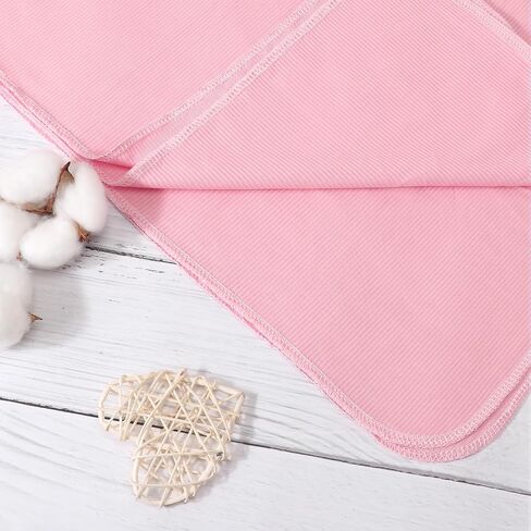 AQOKKA Newborn Receiving Blanket with Bow Hat Headband Wooden Card Set Newborns Toddler Baby Boy Girl Nursery Swaddle Wrap in Kuwait