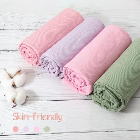 AQOKKA Newborn Receiving Blanket with Bow Hat Headband Wooden Card Set Newborns Toddler Baby Boy Girl Nursery Swaddle Wrap in Kuwait