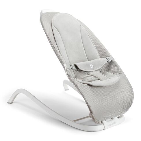 Munchkin® Electric Baby Bouncer & Rocker for Infants, Automatic Baby Rocker Seat with Soothing Sounds, Digital Touch Display, 3 Recline Positions, Grey in Kuwait