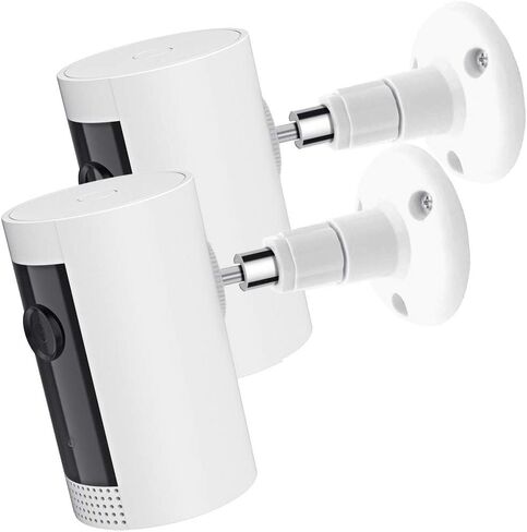 3 Pack Camera Wall Mount for R-ing Stick Up Cam & Outdoor Cam Plus, White | 360° Adjustable Bracket, Stable Security Camera Holder, for Outdoor Cam Pro/Plug-in/Indoor Cam(1st Gen), Easy Installation in Kuwait