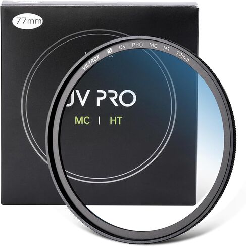 VILTROX 67mm MC UV Protection Camera Lens Filter, 18 Layer Multi Resistant Nano Coatings, HD/Hydrophobic/Scratch Resistant for Nikon, Canon, Fuji Cameras and More in Kuwait