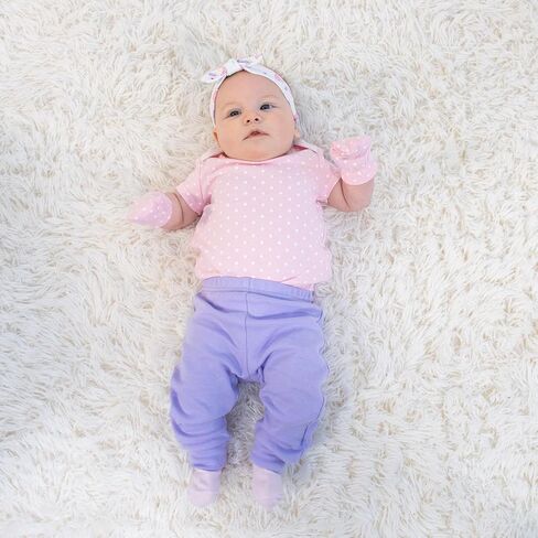 The Peanutshell Baby Layette Gift Set for Girls, Newborn Girl Gift Sets, Baby Clothes & Essentials, Purple Butterfly in Kuwait