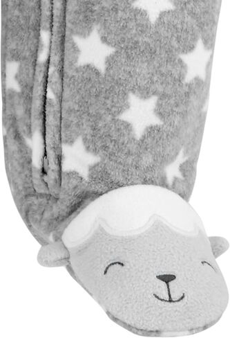 Simple Joys by Carter's Unisex Baby 2-pack Neutral Fleece Footed Sleep and Play in Kuwait