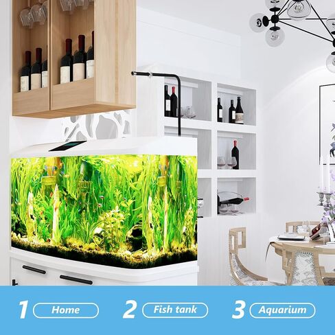 Aquarium Light Holder L Shaped Single Arm Aluminum Alloy Lamp Rack for Fish Tank Clip on 20mm Glass Removable Install Position Supports Fish Tank Light in Kuwait