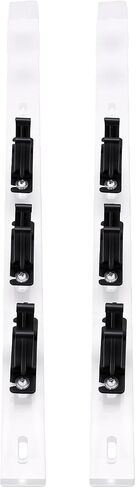 Acrylic Aquarium Light Tube Clips with 92% Light Transmittance | Adjustable Clamp Holder for Fish Tank LED Tube, External Mount for Glass Tanks up to 120cm in Kuwait