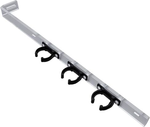 Cryfokt 6 Fish Tank Light Tube Clips with 2 Brackets for LED Tube, Acrylic | Aquarium Light Tube Clips, Adjustable Aquarium Light Tube Clamp Holder with 92% Light Transmittance for Glass Aquarium in Kuwait