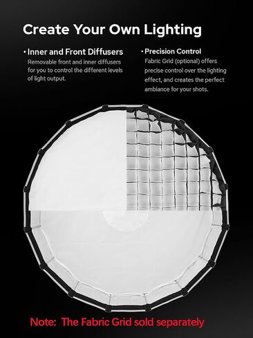 Godox Softbox Godox S65T 65cm Quick Release Softbox, Bowens Mount Umbrella Softbox in Kuwait