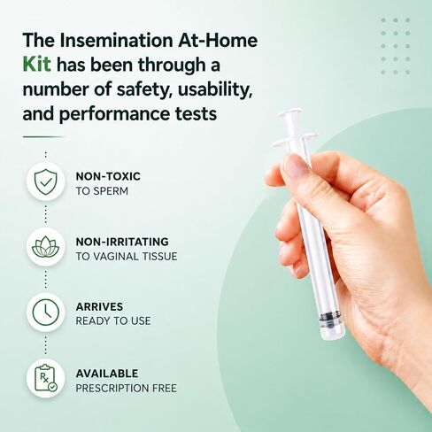 Home Insemination Kit for Women – Safe & Comfortable Artificial Insemination Kit with Discreet Design for Fertility & Family Planning in Kuwait