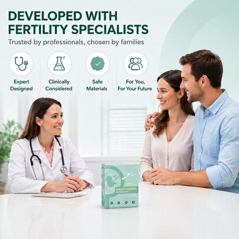 Home Insemination Kit for Women – Safe & Comfortable Artificial Insemination Kit with Discreet Design for Fertility & Family Planning in Kuwait