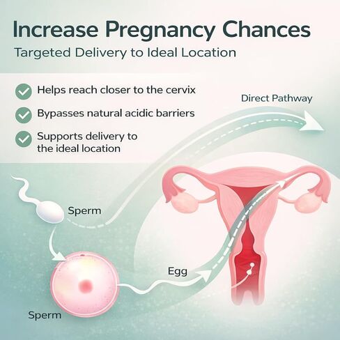 Home Insemination Kit for Women – Safe & Comfortable Artificial Insemination Kit with Discreet Design for Fertility & Family Planning in Kuwait