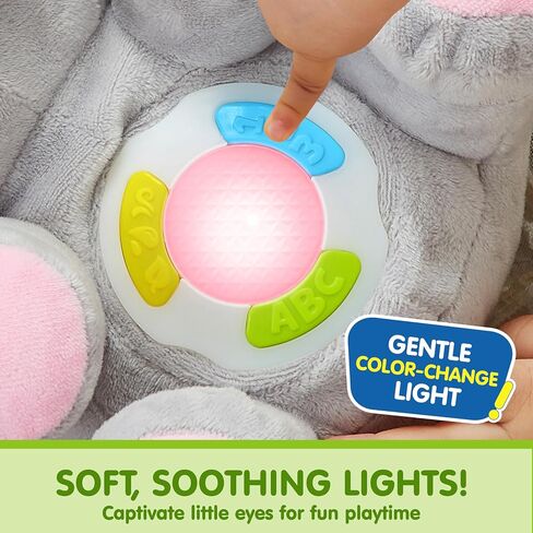 JOYIN Musical Elephant Plush Baby Toy, Stuffed Animal with Music & Light, Baby Musical Soft Plush Toys for Infant Babies, Easter Birthday Gifts for Boys and Girls 6+ Months in Kuwait