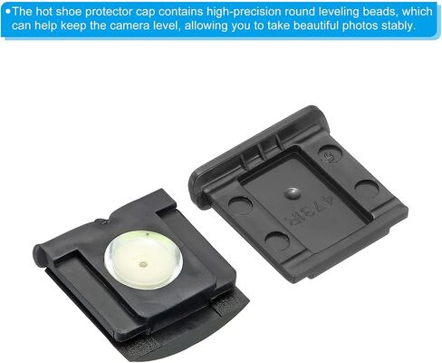 Camera Level Hot Shoe Cover Universal Camera Hot Shoe Cover Cap, 3 Pack Hot Shoe Cap Hot Shoe Protector Suitable for Nikon for Fujifilm for Pentax DSLR/SLR Camera, Black in Kuwait