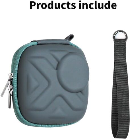 Mini Carrying Case Compatible with DJI Osmo Action 6/5 Pro/4/3, DJI OSMO Nano, Gopro 13/12/11/10, Surface-Waterproof Travel Portable Mini Carrying Bag Adventure Combo Accessories (Grey) in Kuwait