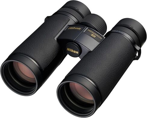 NIKON Monarch HG 8x42mm Binocular - Wide Field of View, Bright Multicoated Lenses, High-Definition Viewing - Lightweight Waterproof Fogproof Outdoor Nature Observation Binoculars (16027) | Ed Glass and Field-Flattener Optics, 60.3 Degree Apparent FOV, Die in Kuwait