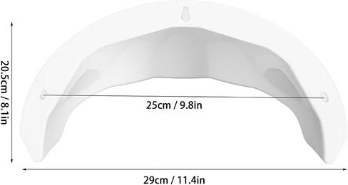 Universal Security Camera Sun Rain Cover, Weatherproof for Dome & PTZ Cameras, White in Kuwait