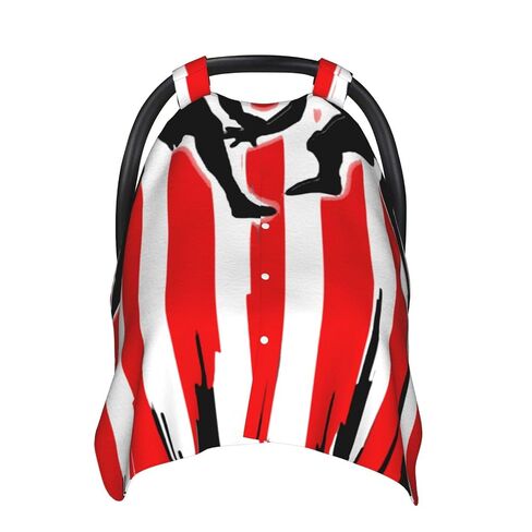 Wrestling U.S. Flag Baby Car Seat Cover & Breastfeeding Nursing Cover - Breathable Stretch Fabric Multi-Use Nursing Cover for Breastfeeding in Kuwait