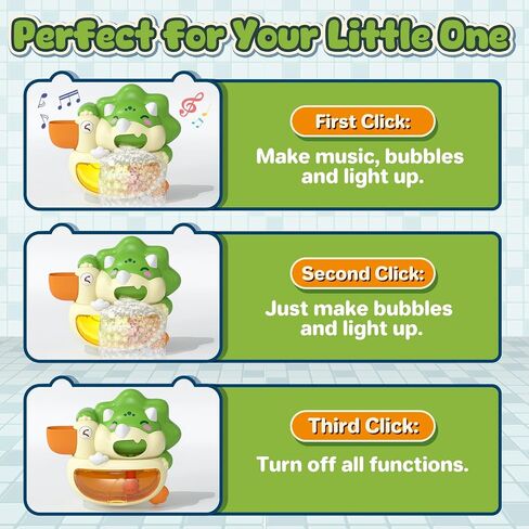 Lehoo Castle Bath Bubble Machine, Light Up & Musical Toddler Bath Toys | Automatic Bubble Maker for Bathtub, Dinosaur Bath Toys for Baby Boys Girls, 18M+ in Kuwait