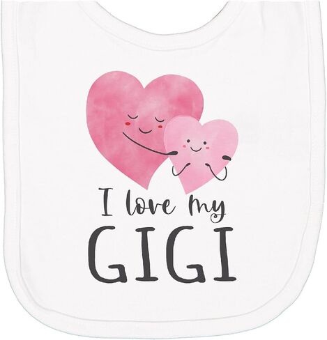 inktastic I Love My Gigi Newborn Bib in Kuwait