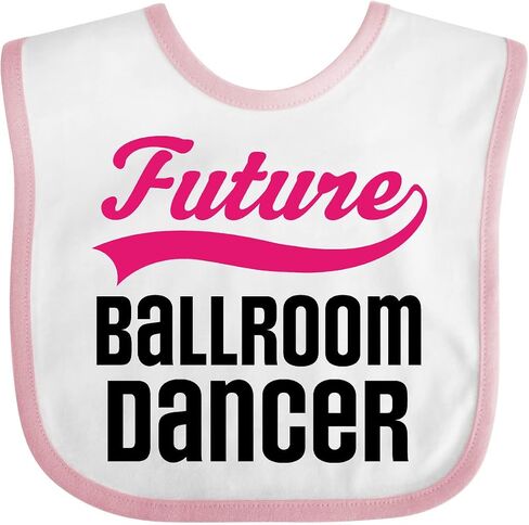 inktastic Future Ballroom Dancer Girls Baby Bib in Kuwait