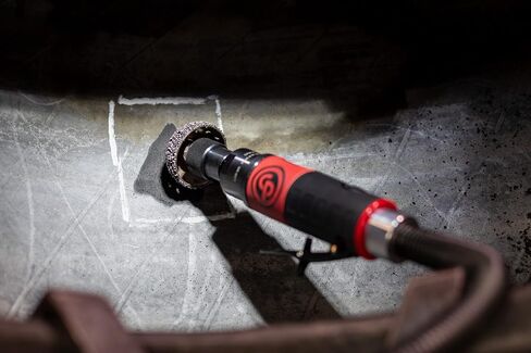 Chicago Pneumatic CP873C - Air Tire Buffer 7/16 Inch Hex Quick Change Chuck, Light Duty - Low Speed, 0.47 HP / 350 W - 3000 RPM in Kuwait