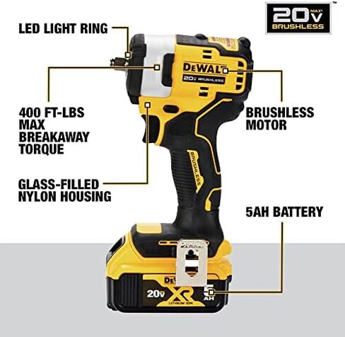 20V 3/8IN CMPCT IMP WRENCH KIT in Kuwait