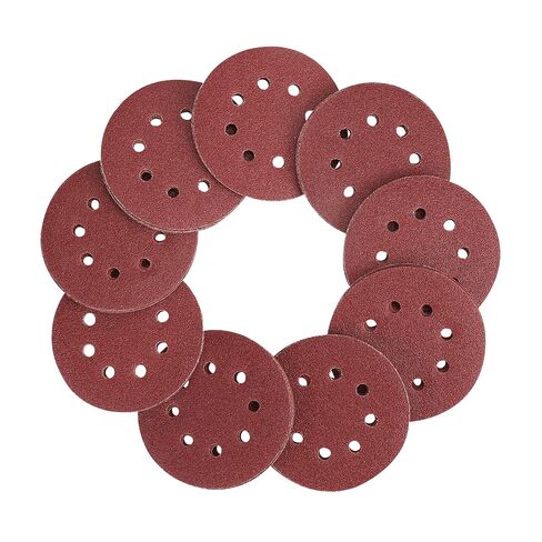 WORKPRO 80-Piece Sanding Disc Set，5-Inch 8-Hole Hook and Loop Sanding Discs, 60, 80, 100, 120, 180, 240, 320, 400 Grits Sandpaper for Random Orbital Sander(Not for Oscillating Tools or Mouse Sander) in Kuwait